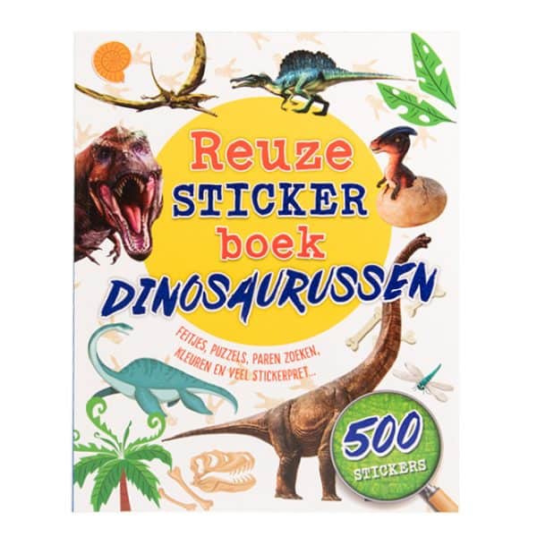 reuze stickerboek dinosaurussen
