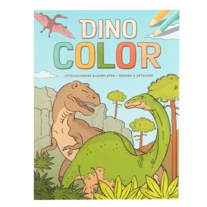 Dino color kleurplatenboek