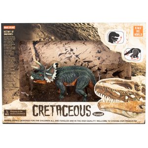 Cretaceous speelfiguur Triceratops 1