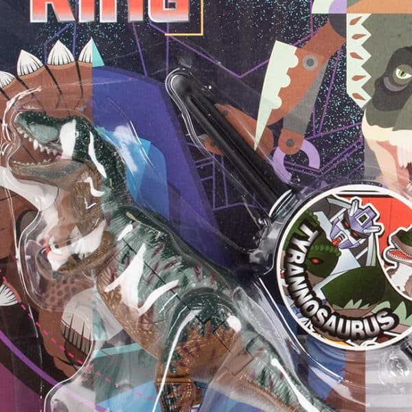 Dino King T-Rex Transformer close-up
