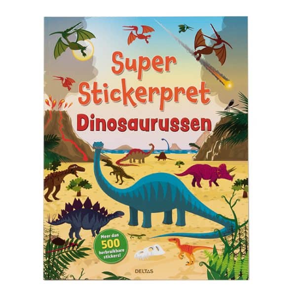 Super Stickerpret dinosaurussen