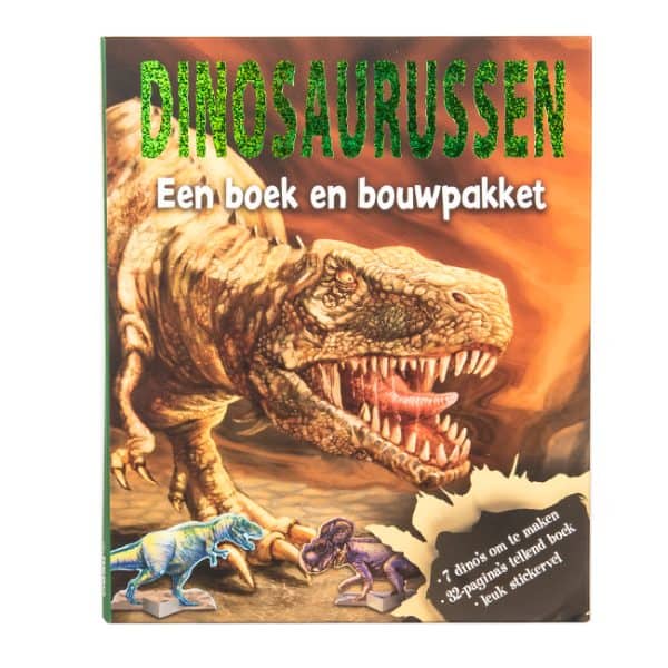 Dinosaurussen een Boek en Bouwpakket